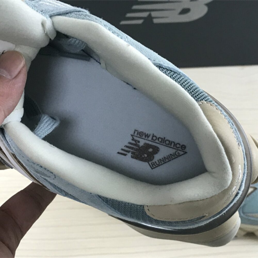 New Balance 9060 Mens Sneakers in Blue Haze and Beige - Picture 7 of 15